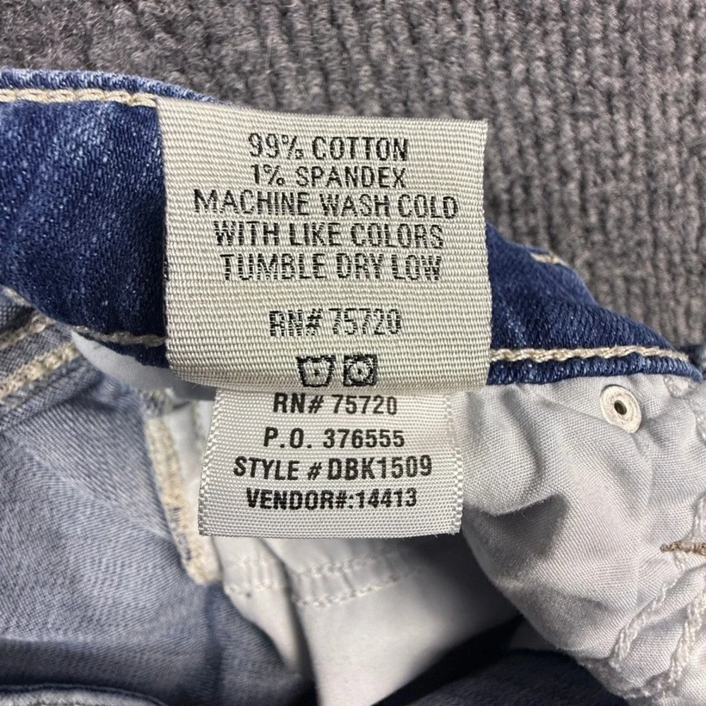 Daytrip Virgo Womens Size 29 Light Wash Crop Denim Jeans DBK1509 Stretch